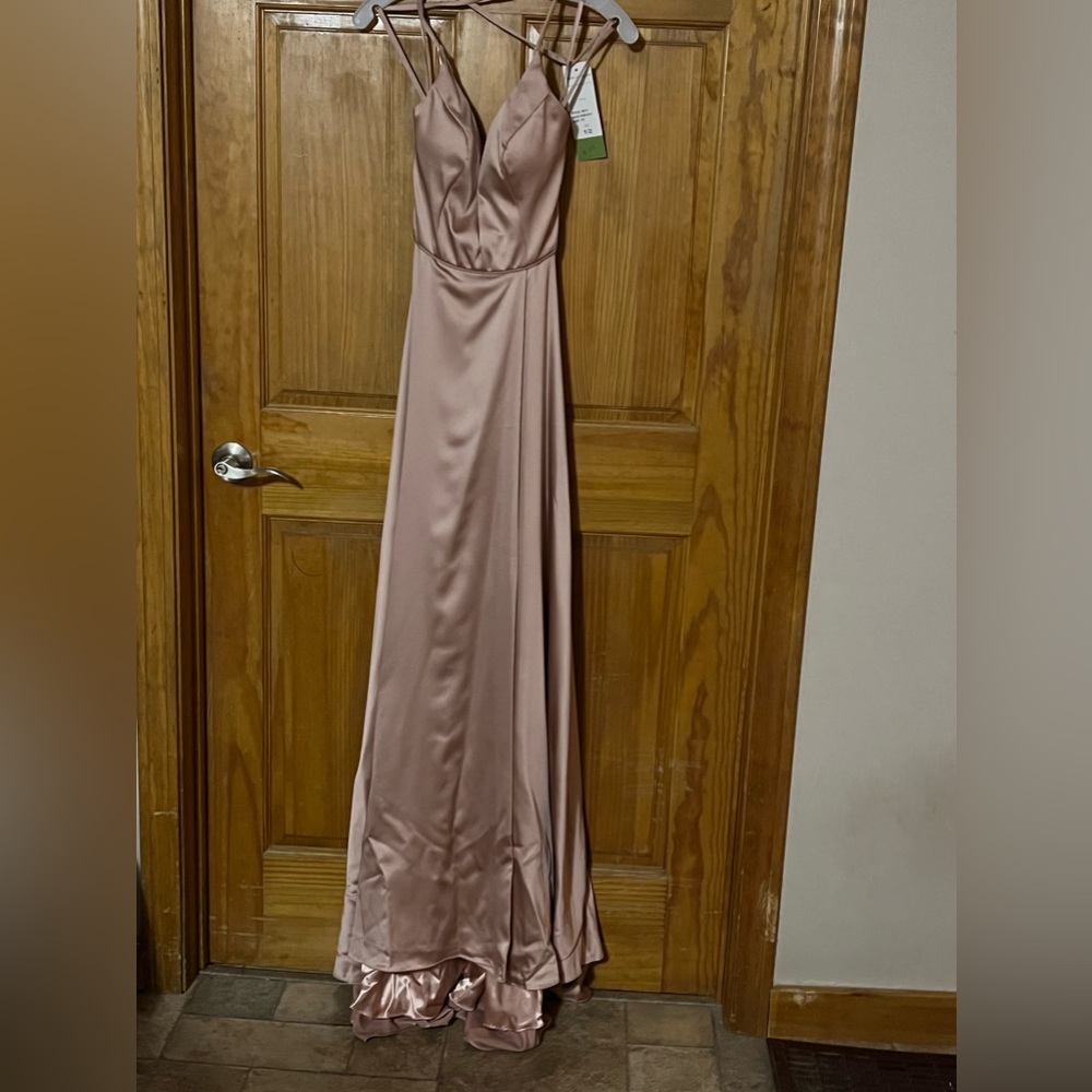 Rose gold dress. Brand new with tags paid $218 asking $200